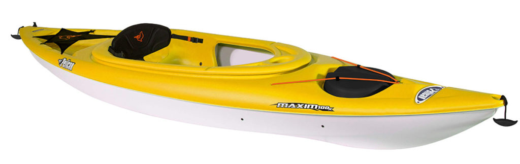 affordable kayaks pelican maxin yellow