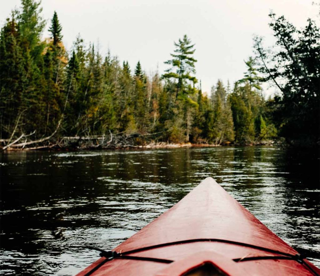 best kayaks red kayak on the river