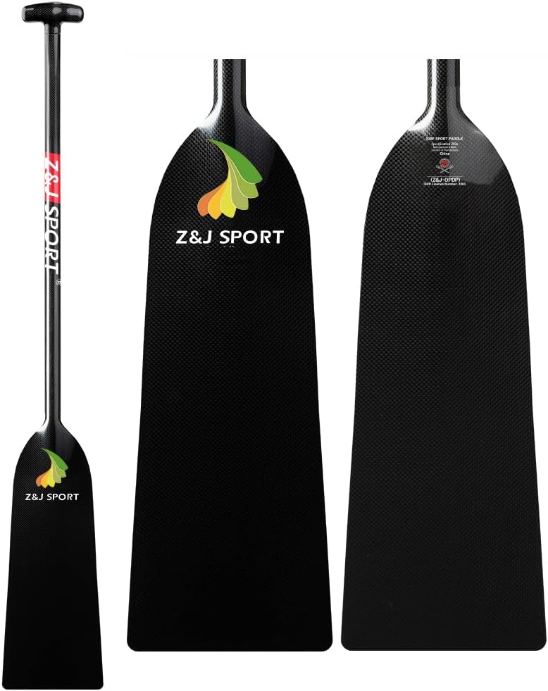 Z and J Sport full carbon fiber IDBF approved dragon boat paddle with T handle
